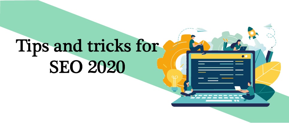 Illustration of Trending Tips and Tricks for SEO 2020